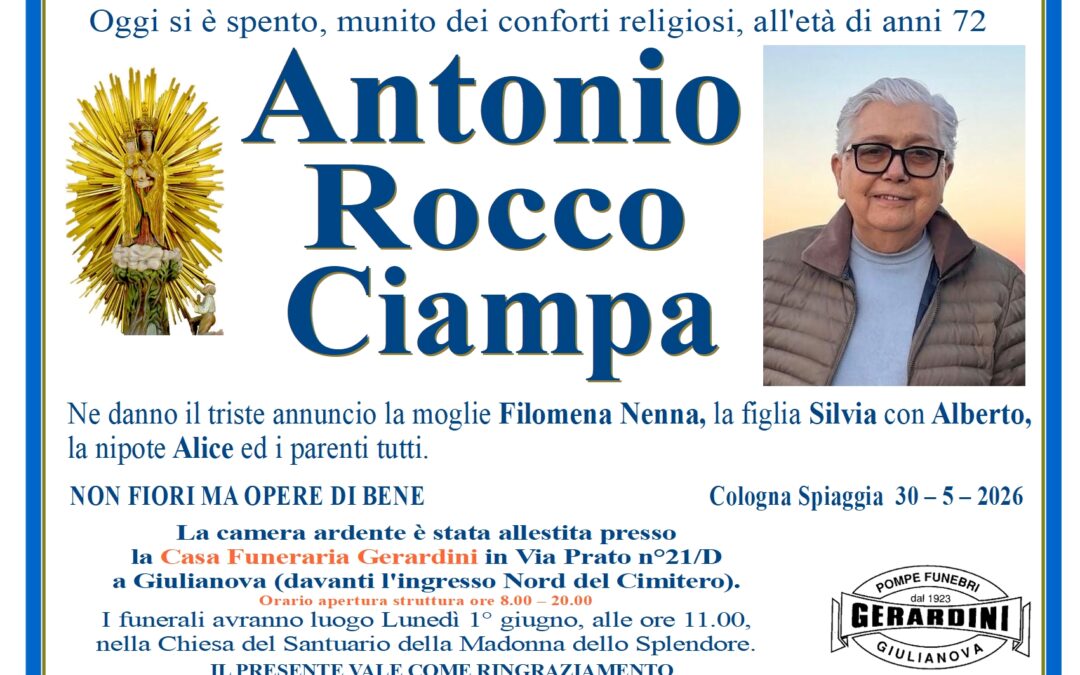 ANTONIO ROCCO CIAMPA