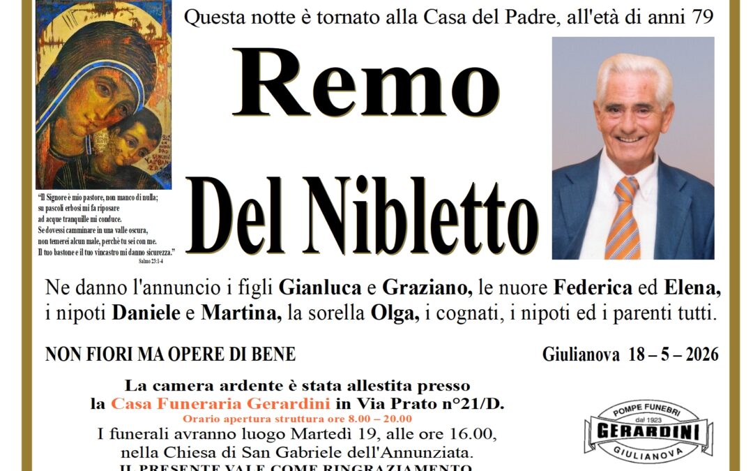 REMO DEL NIBLETTO