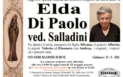 ELDA DI PAOLO VED. SALLADINI