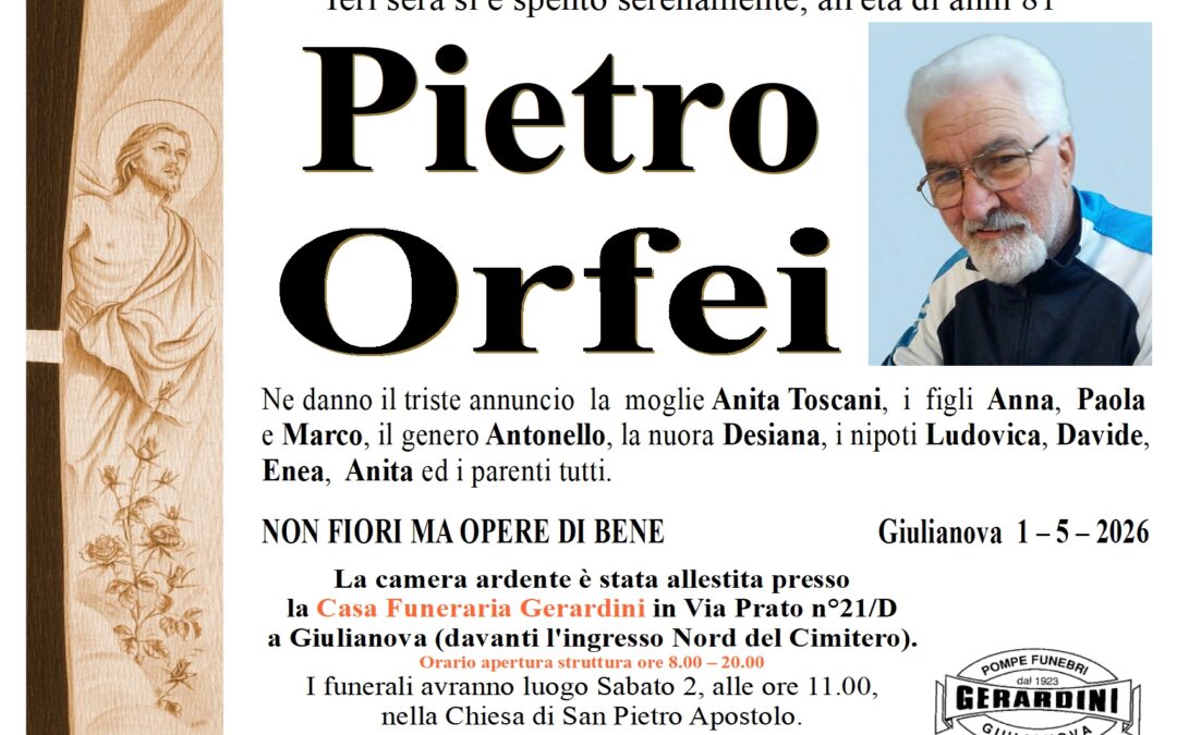 PIETRO ORFEI