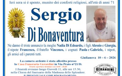 SERGIO DI BONAVENTURA