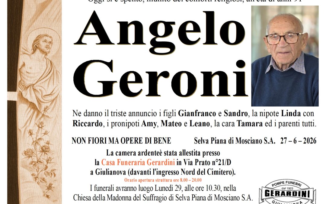 ANGELO GERONI