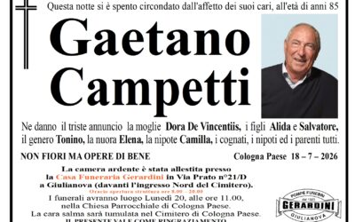 GAETANO CAMPETTI