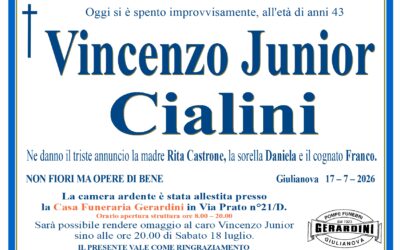 VINCENZO JUNIOR CIALINI