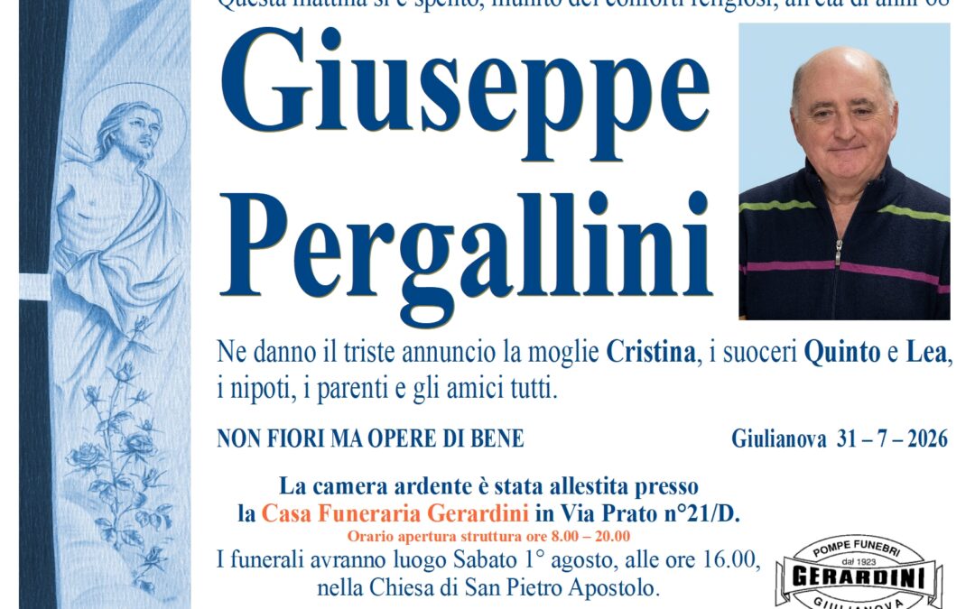 GIUSEPPE PERGALLINI