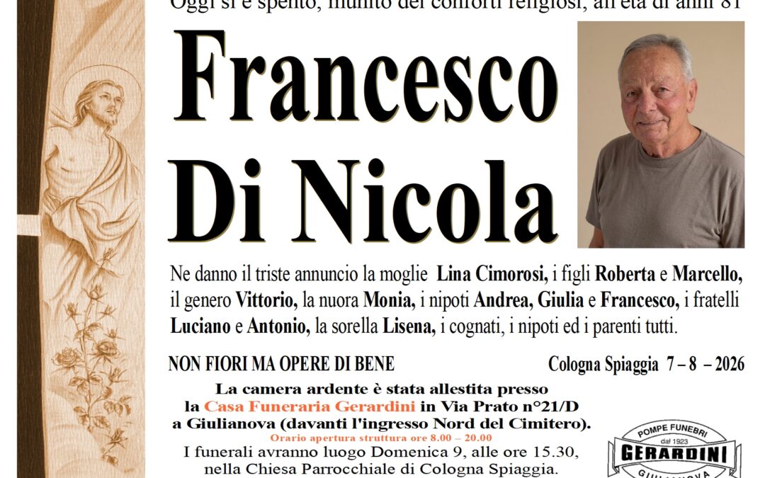 FRANCESCO DI NICOLA