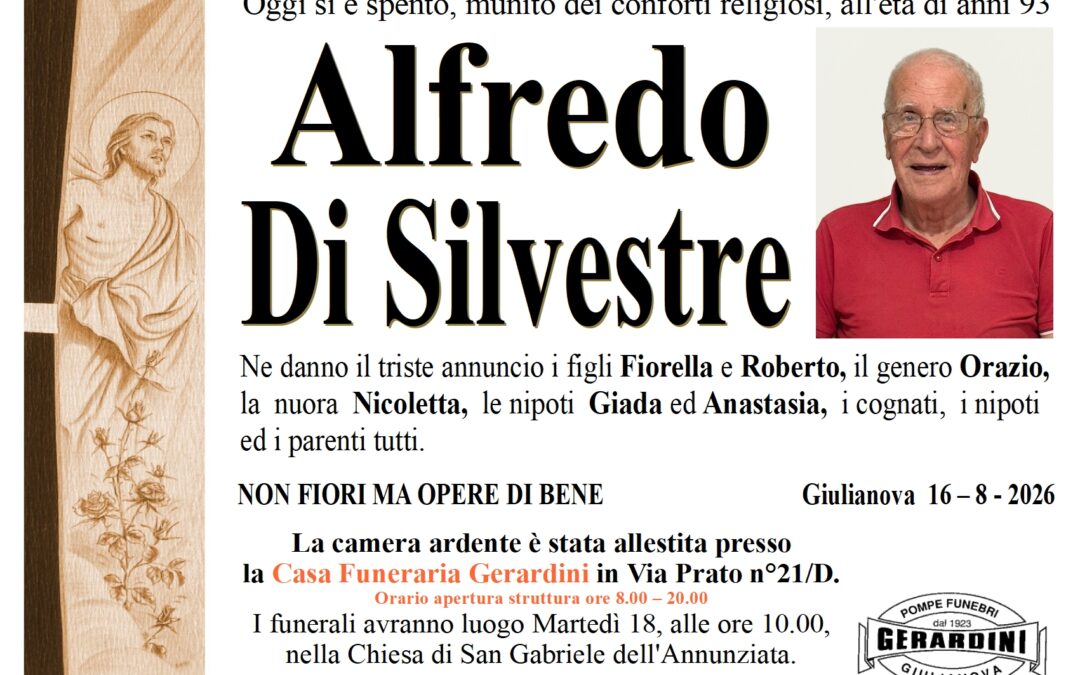 ALFREDO DI SILVESTRE