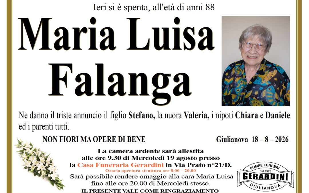 MARIA LUISA FALANGA
