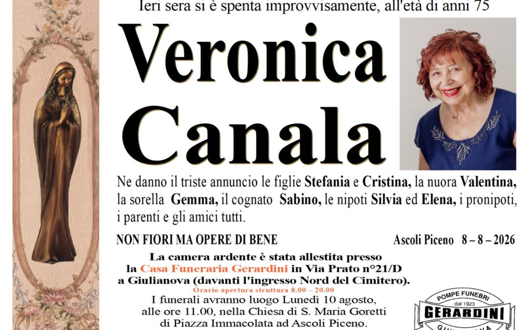 VERONICA CANALA