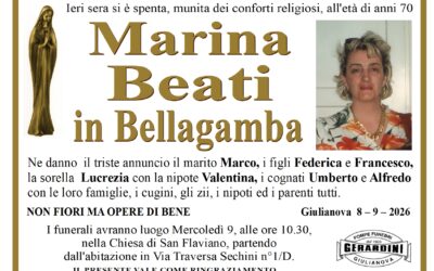 MARINA BEATI IN BELLAGAMBA