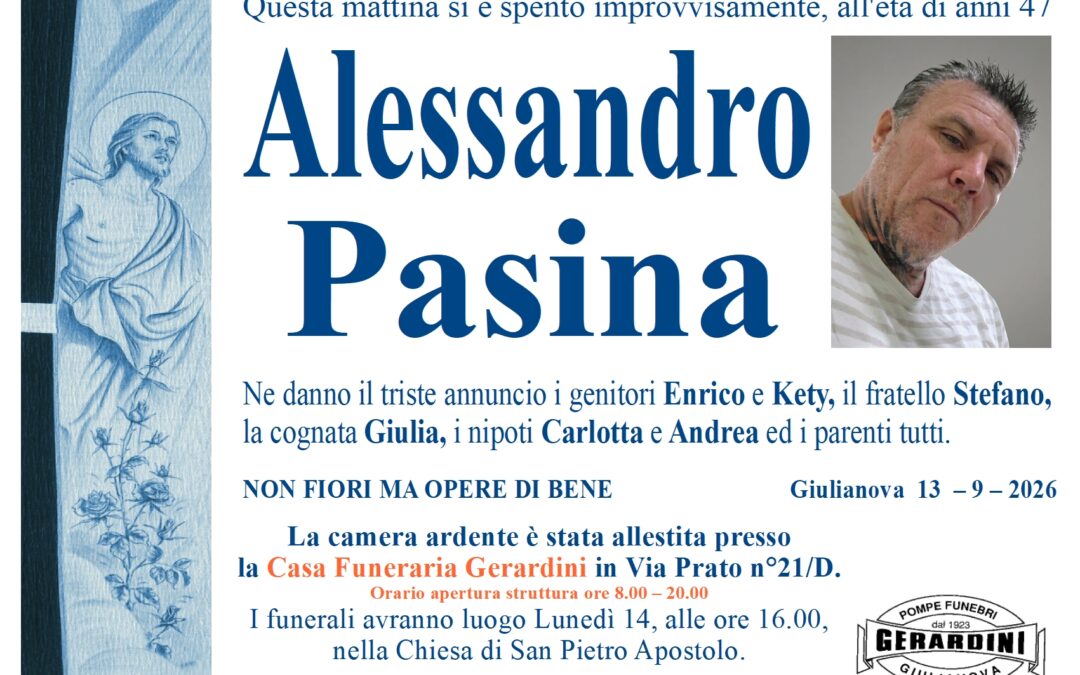 ALESSANDRO PASINA