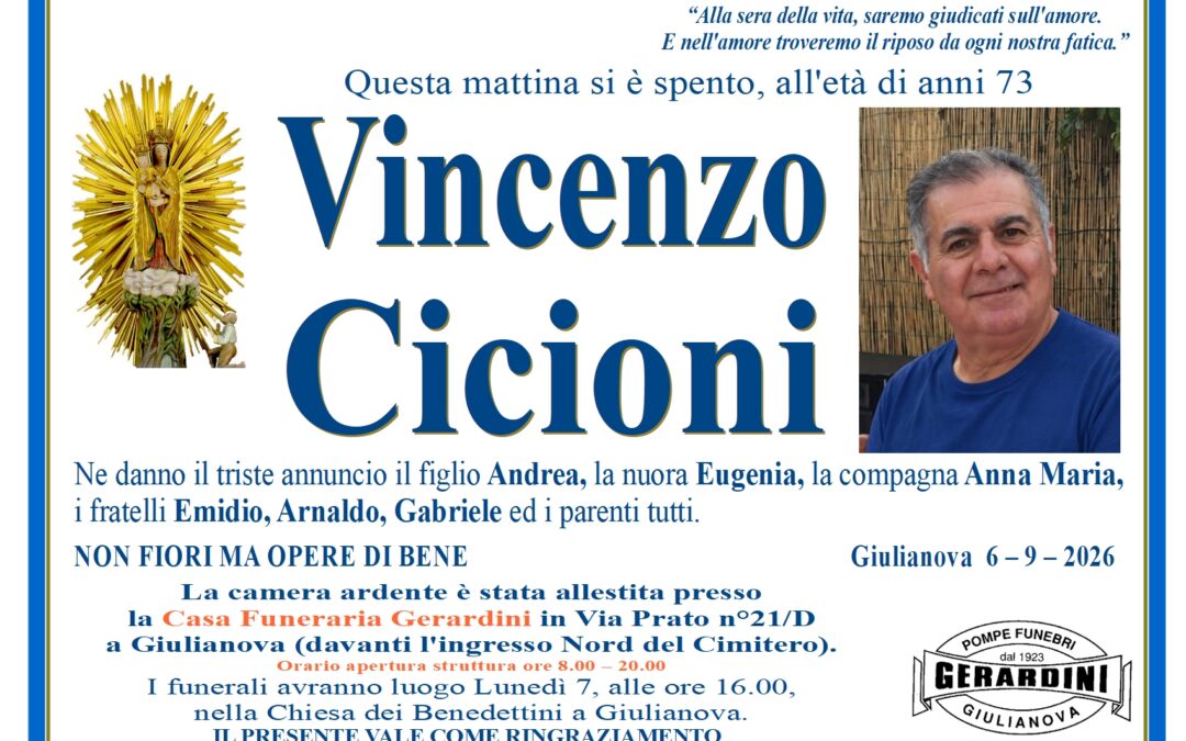 VINCENZO CICIONI